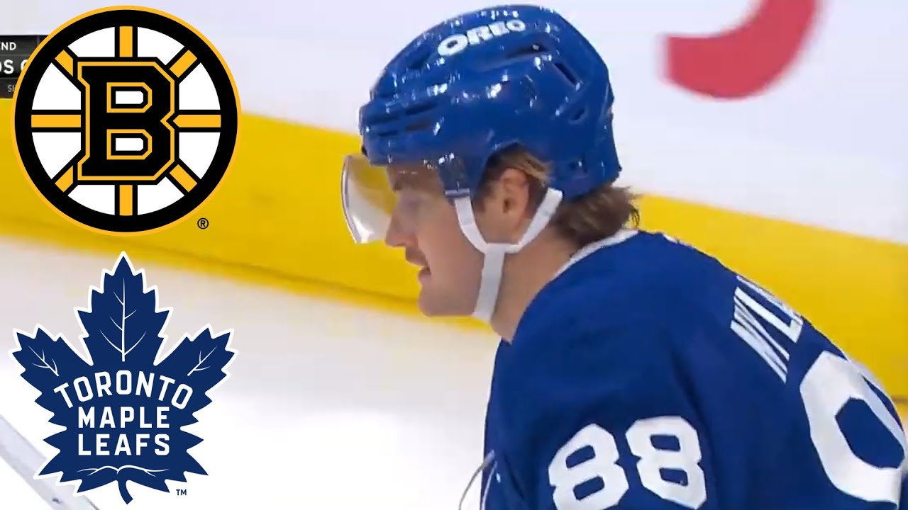 Toronto Maple Leafs VS Boston Bruins NOV 5 24 w/Superbman