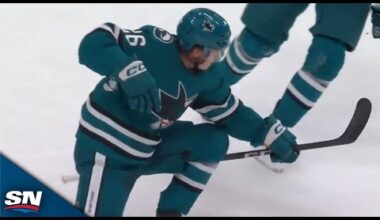 Sharks' Jack Thompson Caps Off Slick Passing Play For First NHL Goal