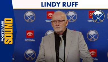 "There's a High Standard To Play At" | Lindy Ruff After 5-1 Win Over Ottawa Senators