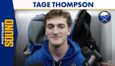 "We Need That Intensity All Nights" | Tage Thompson After 5-1 Win Over Ottawa
