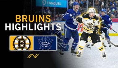 Bruins Highlights: Boston Heads To Toronto For Original Six Matchup