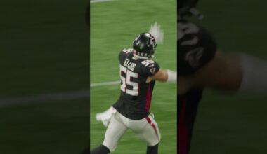 Kaden Elliss has us all HYPED after his 4th down stop!😤 #riseup #atlantafalcons #kadenelliss