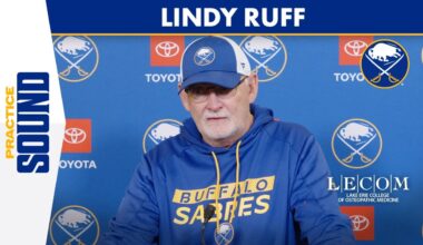 Buffalo Sabres Coach Lindy Ruff Talks Lineup Changes, The Penalty Kill, And More Ahead Of Rangers
