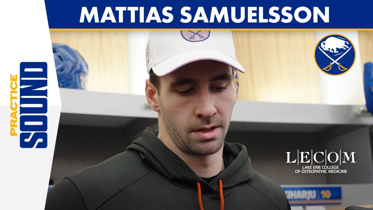 "Raise The Standard" | Mattias Samuelsson Speaks After Being Healthy Scratched Against Ottawa
