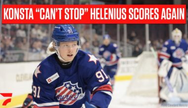 Buffalo Sabres Prospect Konsta Helenius Continues To Roll, Scores Third Goal In As Many Games