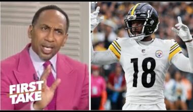 FIRST TAKE | Stephen A. STRONG REACT to Steelers trade for WR Mike Williams from Jets