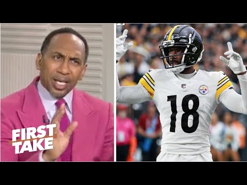 FIRST TAKE | Stephen A. STRONG REACT to Steelers trade for WR Mike Williams from Jets