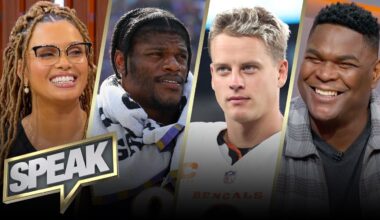Is Lamar Jackson dominating MVP race? Can Joe Burrow carry the Bengals? | NFL | SPEAK