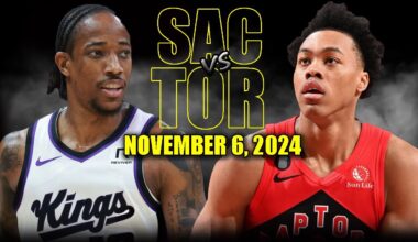 Sacramento Kings vs Toronto Raptors Full Game Highlights - November 6, 2024 | 2024-25 NBA Season