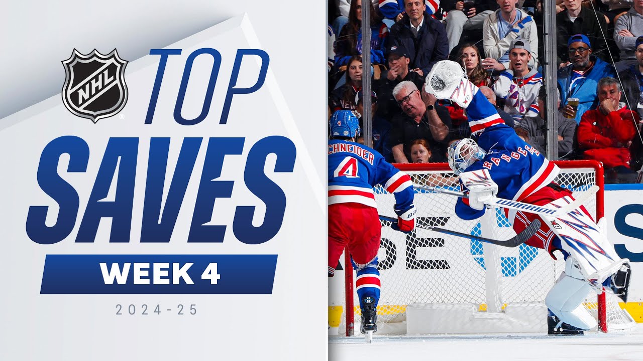 NHL Top Saves of Week 4 | 2024-25 Highlights
