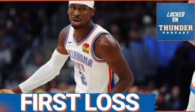 OKC Thunder First Loss  What Went Wrong  Caruso Offense  Shai Turnovers
