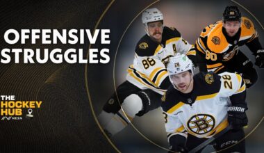 Bruins NEED To Develop The Offense || The Hockey Hub Ep. 10