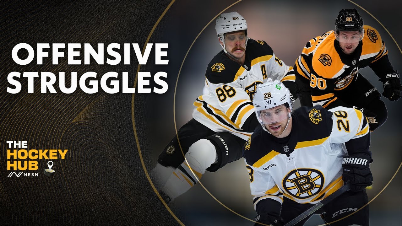 Bruins NEED To Develop The Offense || The Hockey Hub Ep. 10