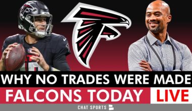 Falcons News & Rumors LIVE: Why Atlanta Did Not Make A Move At NFL Trade Deadline