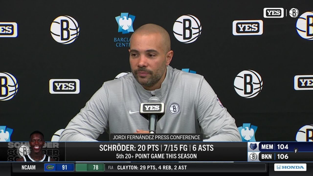 Jordi Fernández on win over Grizzlies