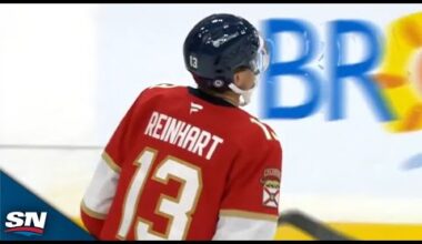Panthers' Sam Reinhart Pots Patient Wraparound Goal vs. Predators