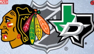 Chicago Blackhawks vs Dallas Stars NHL Hockey Live Game Cast & Chat