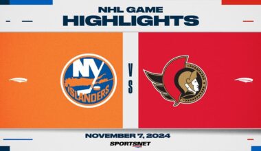 NHL Highlights | Islanders vs. Senators - November 7, 2024