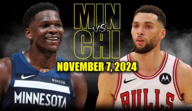 Minnesota Timberwolves vs Chicago Bulls Full Game Highlights - November 7, 2024 | 2024-25 NBA Season