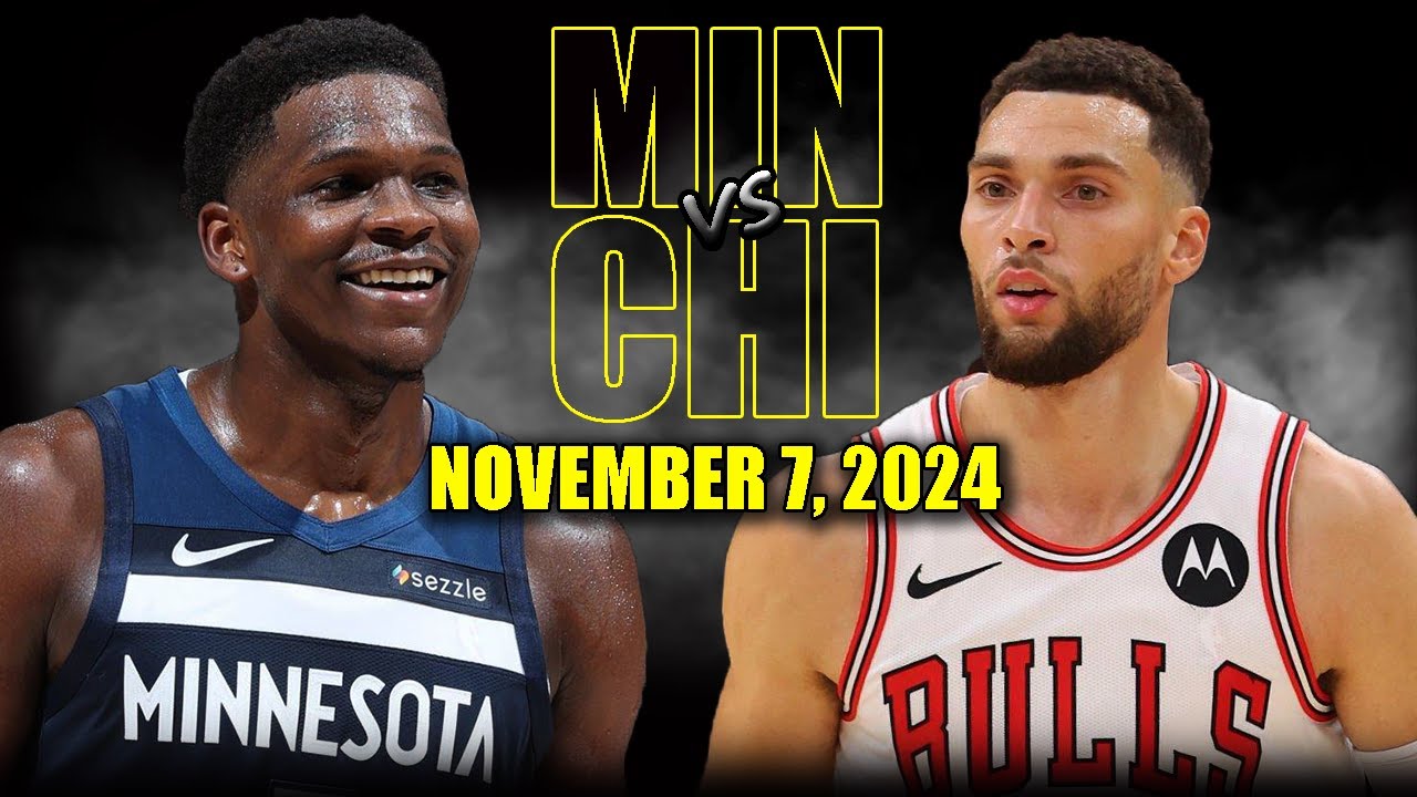 Minnesota Timberwolves vs Chicago Bulls Full Game Highlights - November 7, 2024 | 2024-25 NBA Season