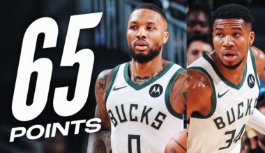 Damian Lillard (34 PTS)  & Giannis (31 PTS) Go OFF For 65 Combined PTS | November 7, 2024