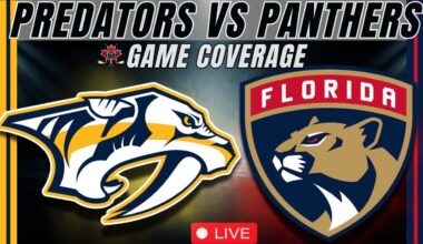 Nashville Predators vs Florida Panthers LIVE NHL Hockey | Game Audio