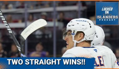The New York Islanders Won Two Straight Games for the First Time This Season