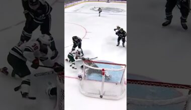 Kaprizov serves up a THRILL 😱🍏