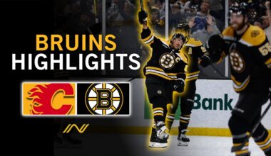 Bruins Highlights: Boston Continues To Dominate Opponents At Home After Gritty Performance