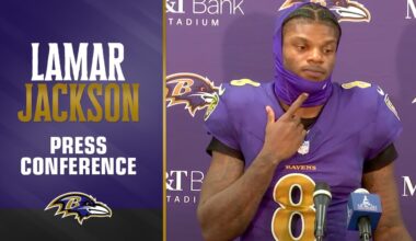 Lamar Jackson on His Four-Touchdown Game | Baltimore Ravens