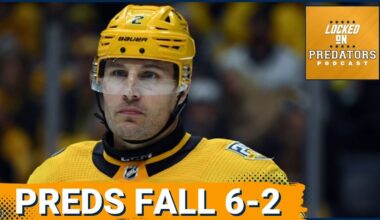 Is the Season Salvageable?: Nashville Predators Lose in Spectacular Fashion to Florida Panthers