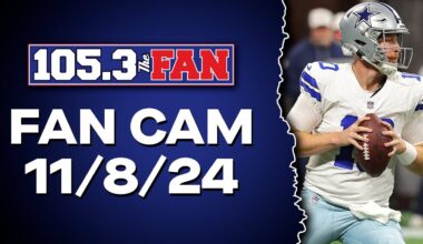 Can The Cowboys Win Without Dak? | Fan Cam 11/8/24
