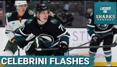Macklin Celebrini Shows Flashes In San Jose Sharks' Tough Loss
