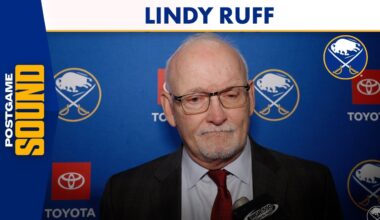 The Recipe For Winning | Buffalo Sabres Coach Lindy Ruff After 6-1 Win Over New York Rangers At MSG