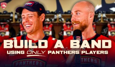 Swaggy & Benny building a band out of Panthers players is pure comedy 🤣