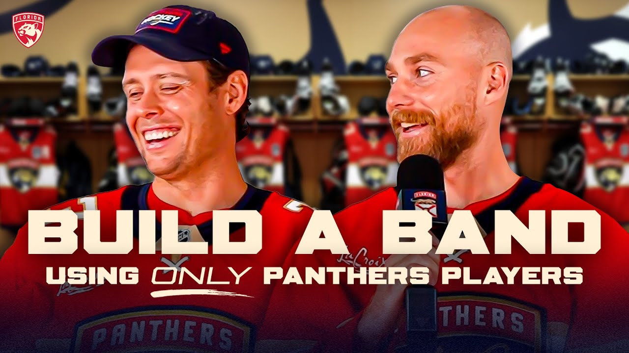 Swaggy & Benny building a band out of Panthers players is pure comedy 🤣