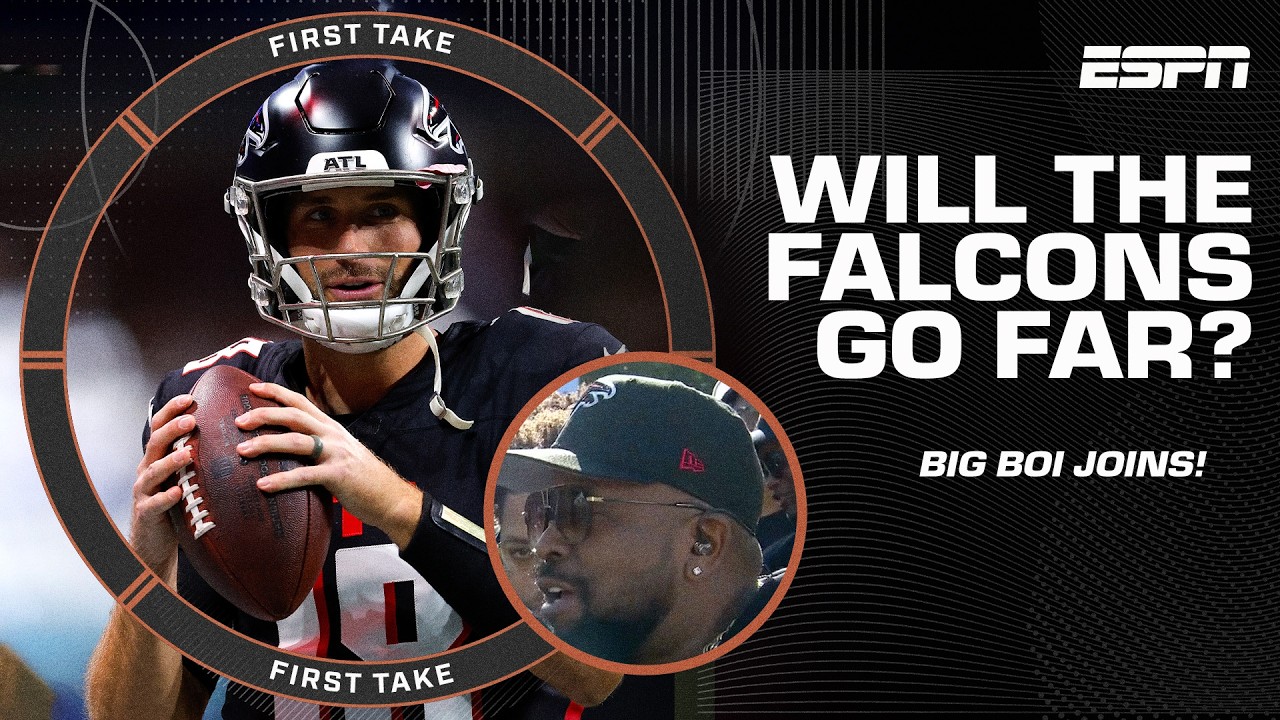 Big Boi is FULLY CONFIDENT in his Atlanta Falcons 🙌 | First Take