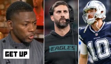 GET UP | "Cowboys will send Nick Sirriani to HELL!" - Ryan Clark breaks NFC East: Eagles at Dallas