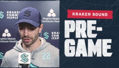 Pregame Sound | Oliver Bjorkstrand & Coach Bylsma | November 8, 2024