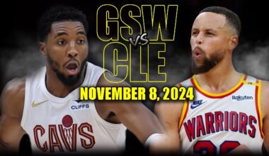 Golden State Warriors vs Cleveland Cavaliers Full Game Highlights - November 8 | 2024-25 NBA Season