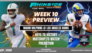 Miami Dolphins Lose 2 KEY Players For Game Against Los Angeles Rams?!