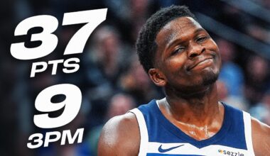 Anthony Edwards COULDN'T MISS In Minnesota! (9 Threes)🔥| November 8, 2024