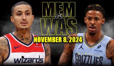 Memphis Grizzlies vs Washington Wizards Full Game Highlights - November 8, 2024 | 2024-25 NBA Season