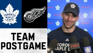 Maple Leafs Media Availability | Postgame vs. Detroit Red Wings | November 08, 2024