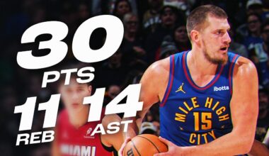 Nikola Jokić's Third Consecutive TRIPLE-DOUBLE! 👀| November 8, 2024