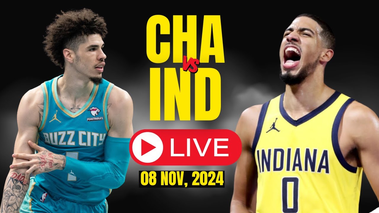 🔴 Live : Indiana Pacers VS Charlotte Hornets  | 7 November 2024 Scoreboard | Live Score NBA