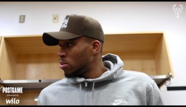 Giannis Antetokounmpo Postgame Media Availability | 11.8.24
