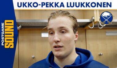 Ukko-Pekka Luukkonen Makes 25 Saves In Buffalo Sabres 6-1 Win Over New York Rangers