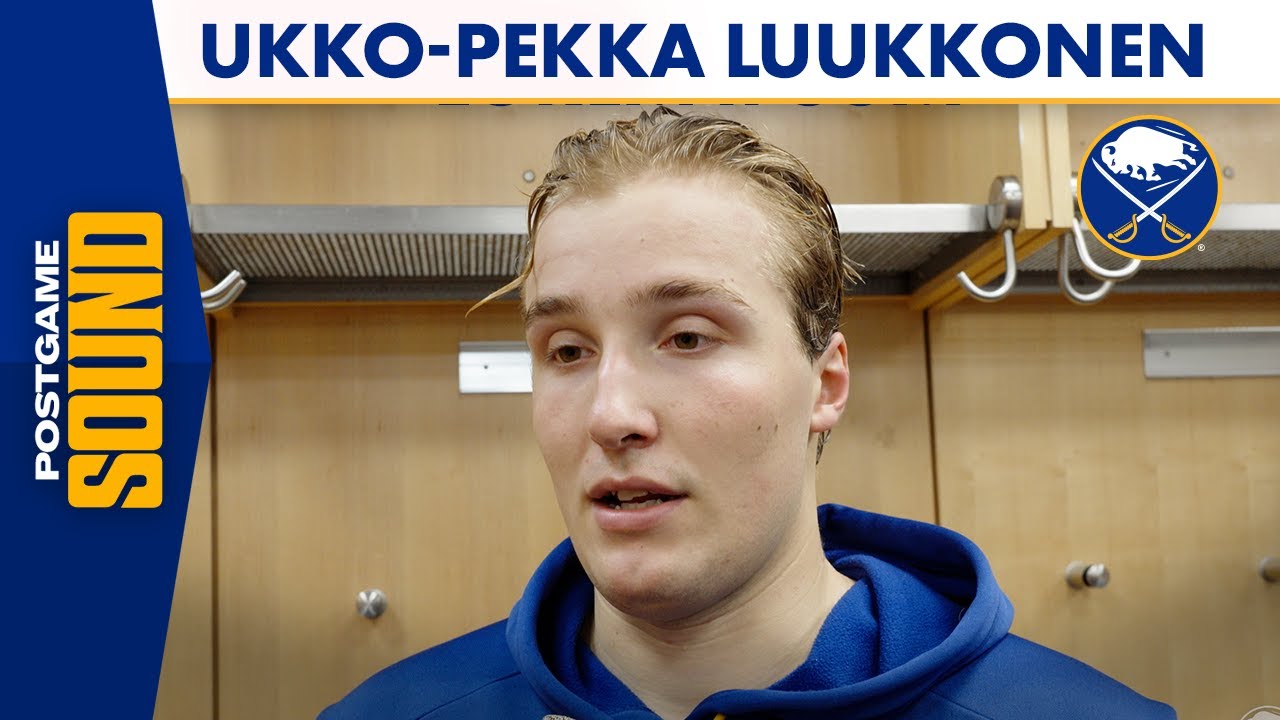 Ukko-Pekka Luukkonen Makes 25 Saves In Buffalo Sabres 6-1 Win Over New York Rangers