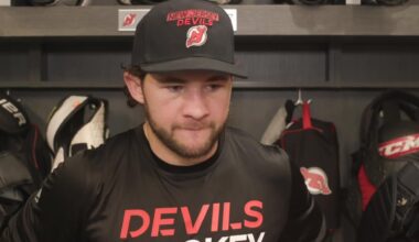 Cotter, Dillon and Keefe ahead of the Devils game against the Islanders